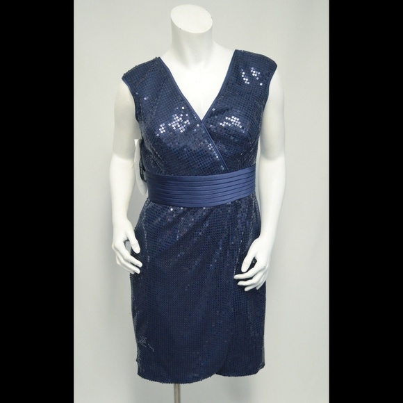 Alfred Angelo Signature SEQUIN Cocktail Dress NEW - Picture 1 of 8